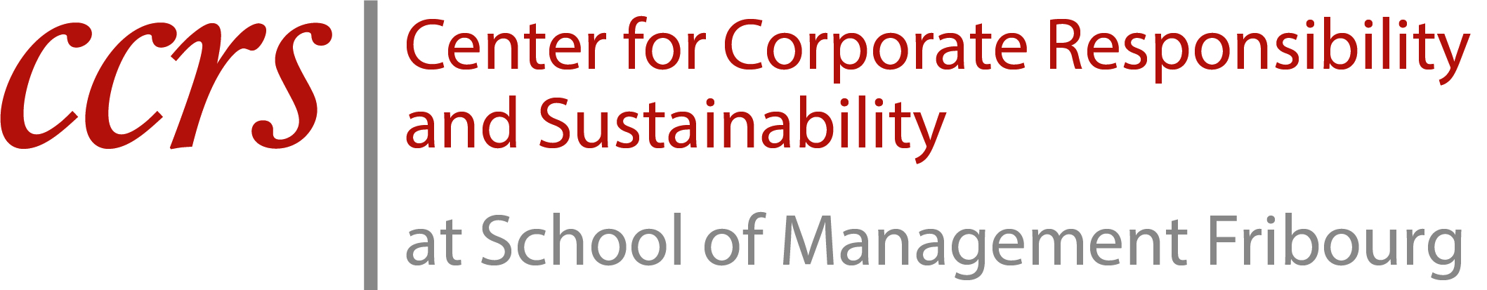 Logo Center for Corporate Responsibilty and sustainability at School of Management Fribourg