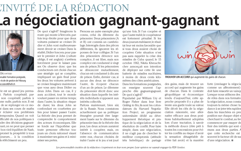 Chronique Gagnant
