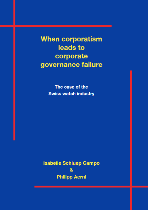 Bookcover When Corporatism Leads to Corporate Governance Failure