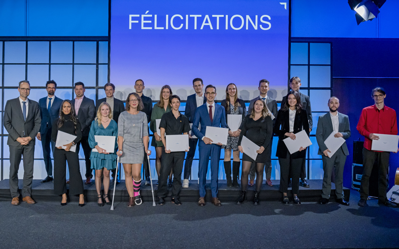 Les diplômé·es du Master en Business Administration, orientation Entrepreneurship  © Anouk Ruffieux