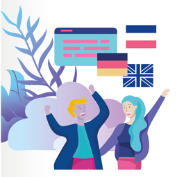 Broschüre des Sprachzentrums der HEG-FR