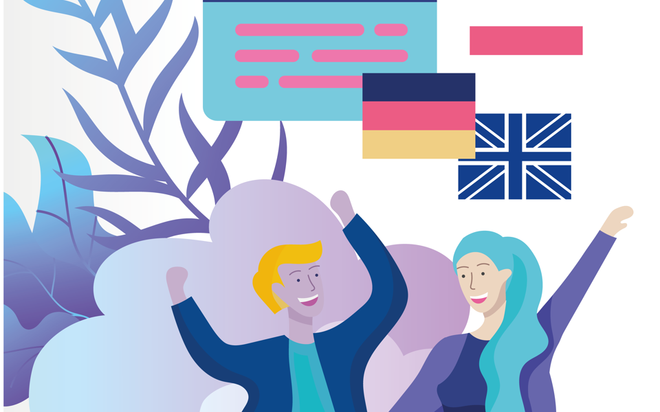 Broschüre des Sprachzentrums der HEG-FR