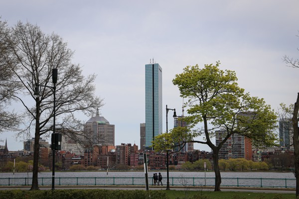 Boston Skyline And Towers