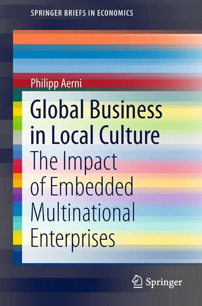 Bookcover Global Business in Local Culture