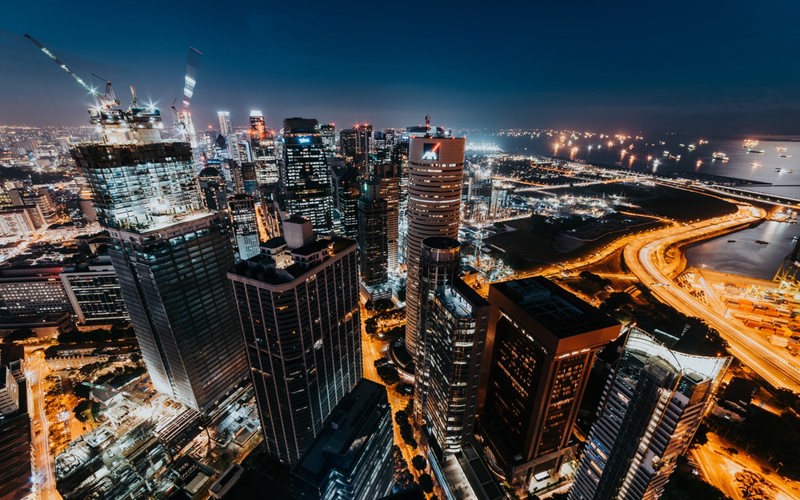 Singapore skyline