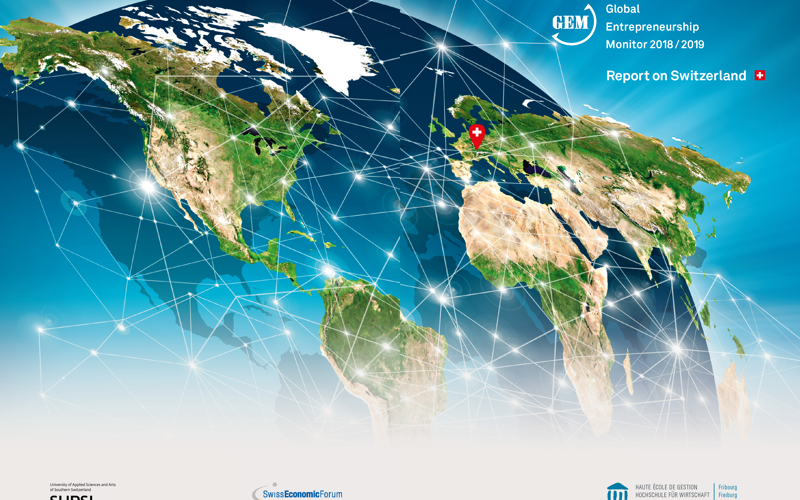 GEM Report Switzerland2018 2019 Umschlag Pages de couverture du Rappport GEM Suisse 2018-2019