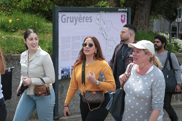 Walking Through Gruyère