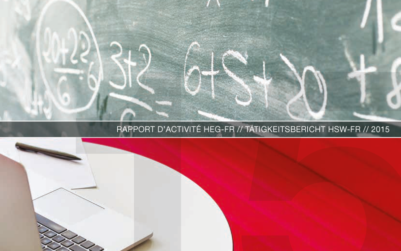 Rapportannuel Jahresbericht 2015 Cover