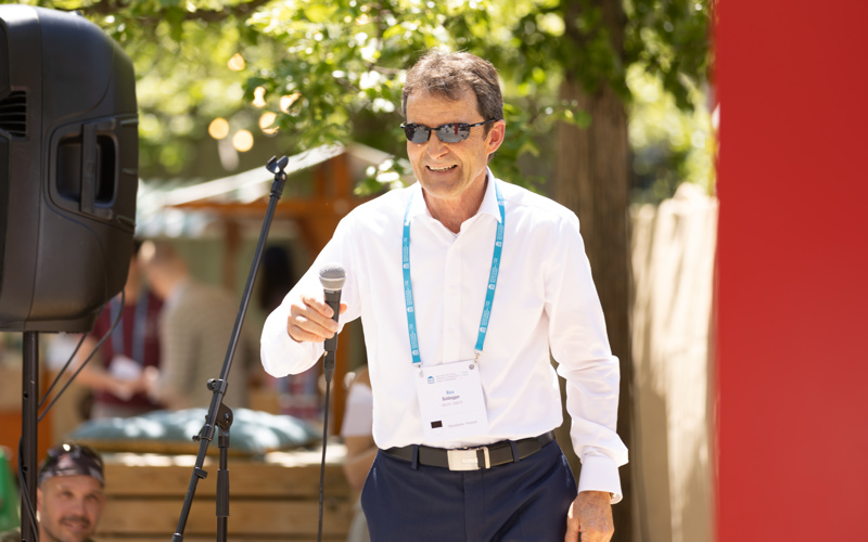 Rico Baldegger Aux 30 Ans De La HEG