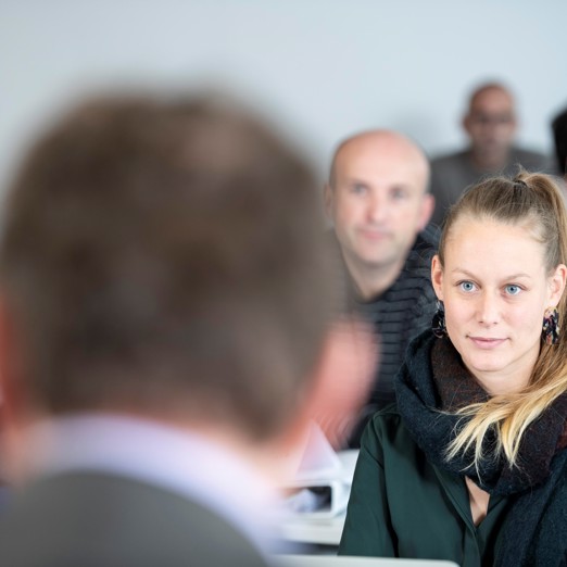 Classe Formation continue Etudiante de la formation continue en classe