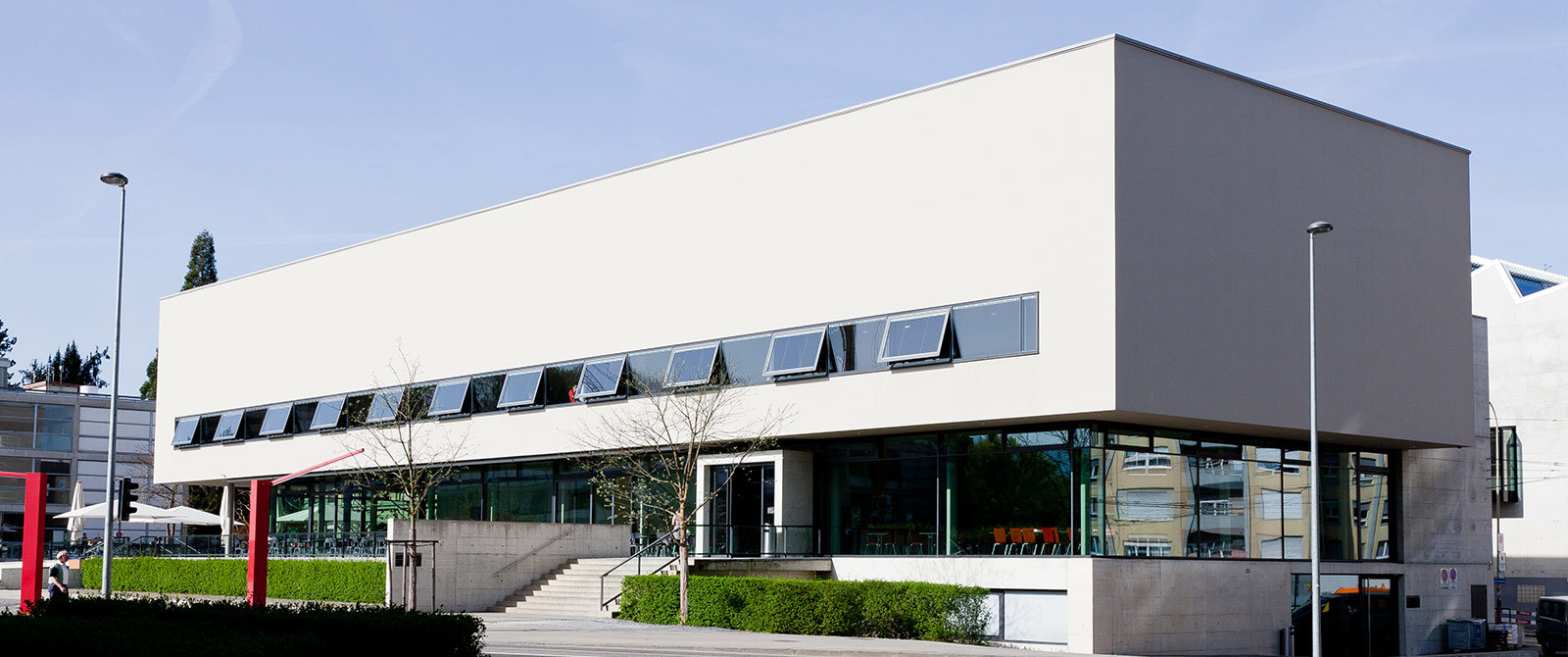 Cafeteria der Universität Freiburg, Essbereich für Studierende